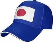 [SSIULUS] Japanese Flag Casquette Cap Hats,Trucker,Baseball Cap with Snapback,Perfect for Summer,Golf