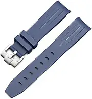 [RAYESS] For Omega Swatch Joint Planet Series Moon Mercury Curved Rubber Strap For Moonswatch Watch Curved No Gap Rubber Strap Men Women 20MM Watchbands