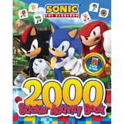 Sonic The Hedgehog 2000 Sticker Activity Book