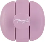 Tangols Triple-Fold Elastic Shampoo Hair Brush with Flexible-Soft Bristles, Promotes Hair Growth & Dandruff Removal, Scalp Exfoliator Head Massager Shampoo Shower Brush for all Hair Types (Pink)