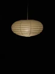 ISAMU Noguchi Akari 50EN Pendant lamp Washi Light Shade With Frame authentic