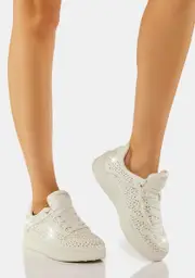 [Skechers] Upbeats Shiny Stepper Sneakers