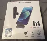 NEW Wireless Collar Clip Lavalier Microphone For iPhone Model K60