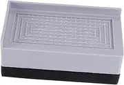 Homoyoyo Bed Foot Pad TPU Rubber Home Furniture Riser Block for Bed Fridge Washing Machine Shockproof and Easy to Clean
