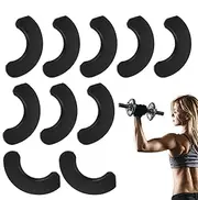 Dumbbell Cushion,10X Protective Barbell Pads for Dumbbells | Fitness Tool Accessory, Home Gym Fitness Supplies for Secure Storage