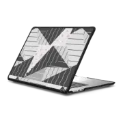 MacBook Air 15-inch (M2 - M4) Impact Case Geometrical black white pink abstract shapes pattern