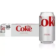 Diet Coke, 12 Fluid Ounce Cans (Pack of 35)