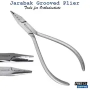 Dental Orthodontic JaraBak Plier Grooves Closing Loops Forming Wire Bending Lab