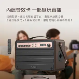 AIWA 日本愛華 MI-X440 Enigma Beta 藍牙音箱/藍芽音響(日式美學/卡拉OK)