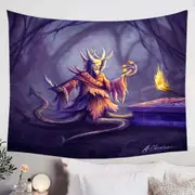 Frightening Fantasy Art Lord Altis the Monster Tapestry