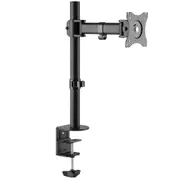 13 - 27" Inch 8kg SINGLE Screen LCD Monitor Grommet Clamp Desktop Stand VESA