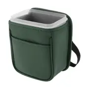 Car Trash Can Portable and Hanging Front Rear Seats Back Trash Bin Green 1pcs