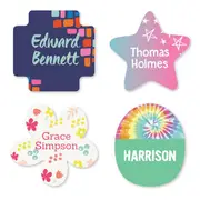 Name Labels - Pattern Shape