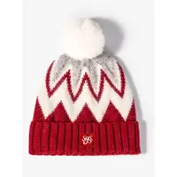 在飛比找ETMall東森購物網優惠-愛心刺繡休閑情侶冬季圣誕帽