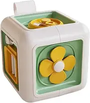 Learning Cube for Kids, Sensory Ball and Travel Activities, Green