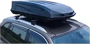800L Large Capacity Outdoor Waterproof Roof Box Ski Roof Box(Black)