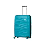 Delphin Wave Hardside Large 76 cm Spinner Suitcase Turquoise