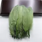 Goose Feathers Needlework 15-20cm Colorful Feather Crafts Material Handicraft