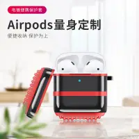 在飛比找蝦皮購物優惠-適用於 iphone Airpods 無線耳機 電鍍 + T