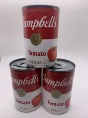 Campbells Tomato Soup 10.75 Oz B/b 05/25 Lot Of 3 Cans