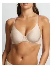 [Fine Lines] Attitude Non-Padded Underwire Bra in Caramel
