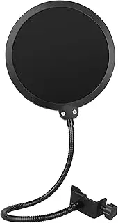 InnoGear Microphone Pop Filter Swivel with Double Layer Sound Shield Guard Wind Screen Popfilter for Blue Yeti and Other Recording Studio Mic