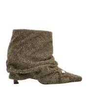 The Attico Juno Pointed Toe Ankle Boots 36,38.5,38,39.5,39,40,41 green