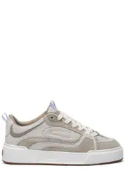 Cleens Essential Skate Panelled Mesh Sneakers - Beige - 44 (IT44 / UK10) 44 (IT44 / UK10)