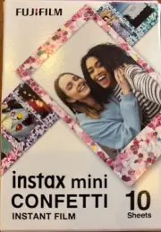 [New] Fujifilm Instax mini 10 instant film Confetti Instax film From Japan