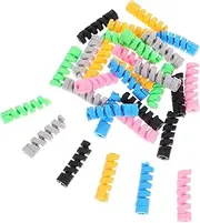 Charger Cable Protectors 30pcs Silicone Data Cable Wire Saver Fit for Phone Prevent Fraying