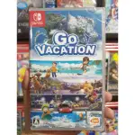 【全新現貨】NS SWITCH遊戲 歡樂假期 GO VACATION 日文版 純日版 英日文 類瑪利歐派對遊戲