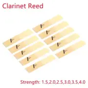 Clarinet Reeds 1.5,2.0,2.5,3.0,3.5,4.0 Strength 10pcs Pack Musical Instruments