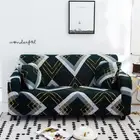 Sofa Protector Print Elastic Slipcover Sectional Corner Sofa Cover 1/2/3/4seater