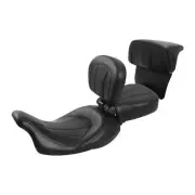 Driver Passenger Seat & Backrest Fit For Harley Electra Glide 2014-2023 2016 17