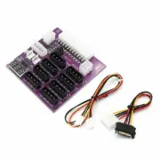 ATX Power Supply Breakout Board With 4 Pin and 6Pin power connector for CHIA