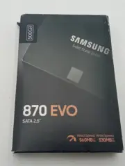 Samsung 870 EVO 500GB 2.5" SATA III Internal SSD MZ-77E500BW