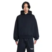 [FEAR OF GOD] Classic Fit Fleece Hoodie Black