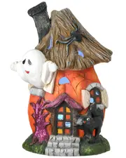 National Tree Company 18 Pumpkin Haunted House with LED Light