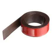 Floor Transition Strip 2" 10ft Self-Adhesive Edge Trim Dark Brown Wood Grain