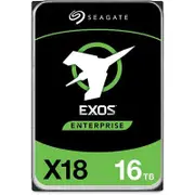 Seagate Exos X18 16TB ST16000NM000J 3.5" SATA 512e/4Kn 6GB/S, 7200RPM Enterprise Hard Drive