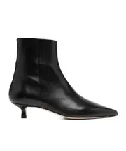 50mm pointed-toe ankle boots 36,37,39,40,42 black