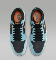 NEW JORDAN 1 Zoom CMFT 2 Men's SIZE 13 Black Blue White Orange Nike Air Retro DS