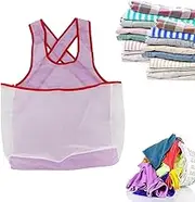 Changyeah Generic Portable Clothes Drying Apron - Waterproof Bib, Sleeveless Laundry Hanging Clothes Drying Apron