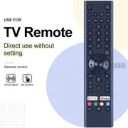 New for JVC TV Smart tech hr46a stt001 RM-C3414 30604611CXHUN004 NO vocie Remote Control