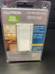Lutron DV-600PH-WH Diva Contemporary Dimmer Switch Dimmer Light Almond