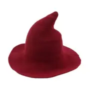 Adult Black Witch Hat Ladies Halloween Witch Hat Wizard Hat Costume Accessories