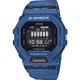 CASIO 卡西歐 G-SHOCK 纖薄運動系藍芽計時手錶-海軍藍 GBD-200-2