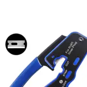 RJ45 EZ Crimper Cat5e 6 7 HD Pass Through Network Connector Crimping LAN Tool A+