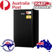 Devanti 95L Bar Fridge Mini Refrigerator Freezer Cooler Home Office Black