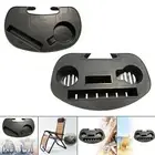 Drink Holder Bottle Tray Tools Side Table for Camping Sun Loungers Backyard